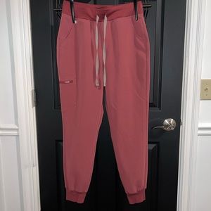 High Waist Figs Joggers Medium Women’s Dark Cherry